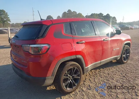 2019 Jeep Compass Sport Fwd from USA, damaged, VIN 3C4NJCAB0KT711661